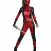 Rubie's Womens Deadpool Costume For Adults - Marvel Deadpool 1 Rubie's Womens Deadpool Costume For Adults - Marvel Deadpool