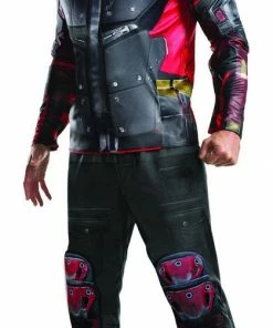 Rubie's Mens Deadshot Deluxe Costume For Adults - Warner Bros. Suicide Squad