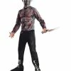 Rubie's Drax The Destroyer Costume For Kids - Marvel Guardians Of The Galaxy Boys