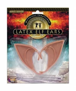 Rubie's Mens Elf Latex Flesh Colour Ears For Adults