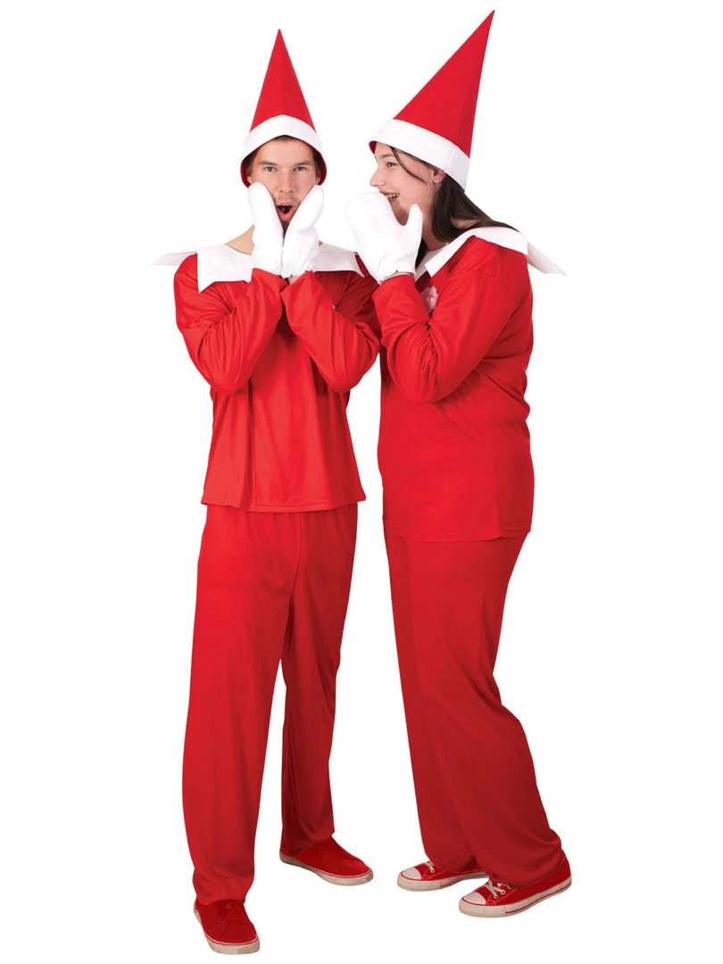 Rubie's Mens Elf On The Shelf Unisex Costume For Adults - Elf On The Shelf 4 Rubie's Mens Elf On The Shelf Unisex Costume For Adults - Elf On The Shelf