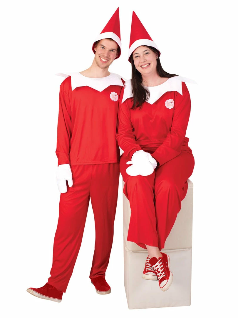 Rubie's Mens Elf On The Shelf Unisex Costume For Adults - Elf On The Shelf 5 Rubie's Mens Elf On The Shelf Unisex Costume For Adults - Elf On The Shelf
