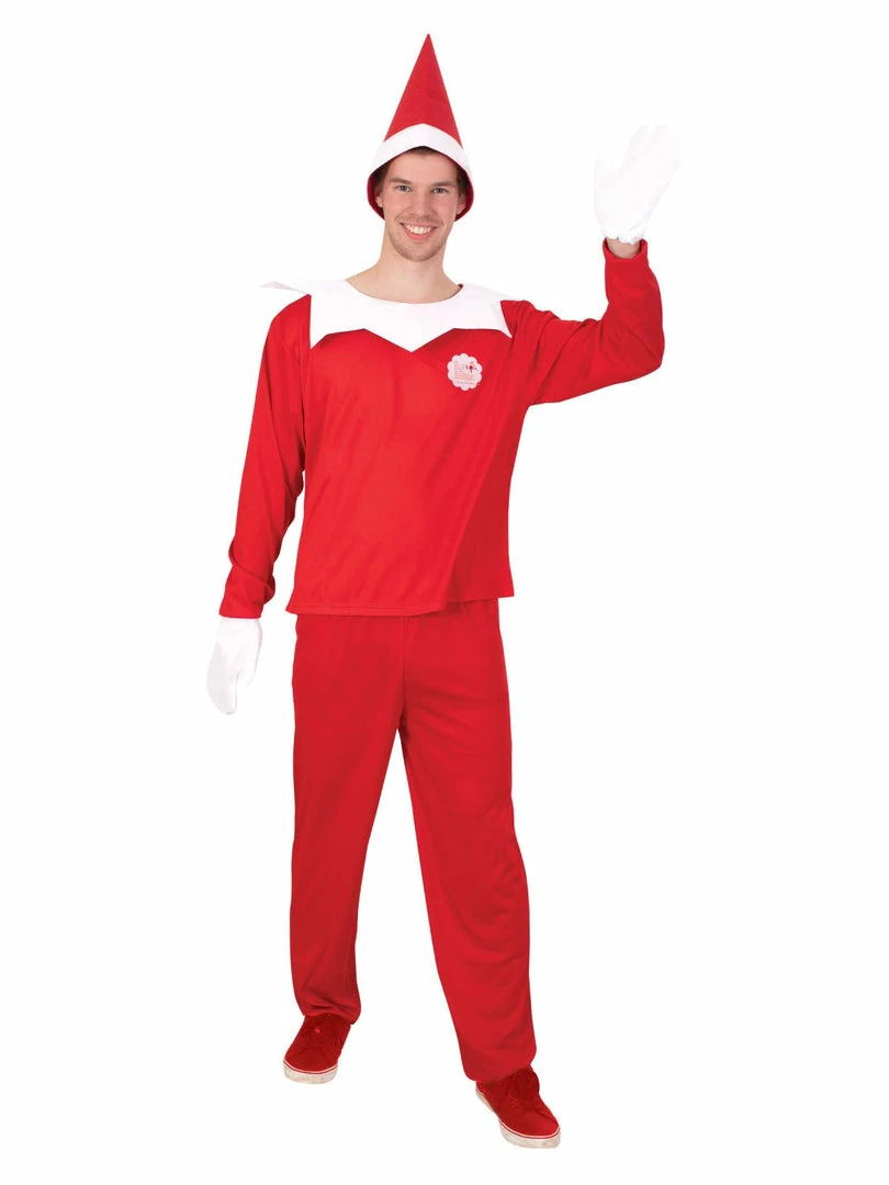 Rubie's Mens Elf On The Shelf Unisex Costume For Adults - Elf On The Shelf 3 Rubie's Mens Elf On The Shelf Unisex Costume For Adults - Elf On The Shelf