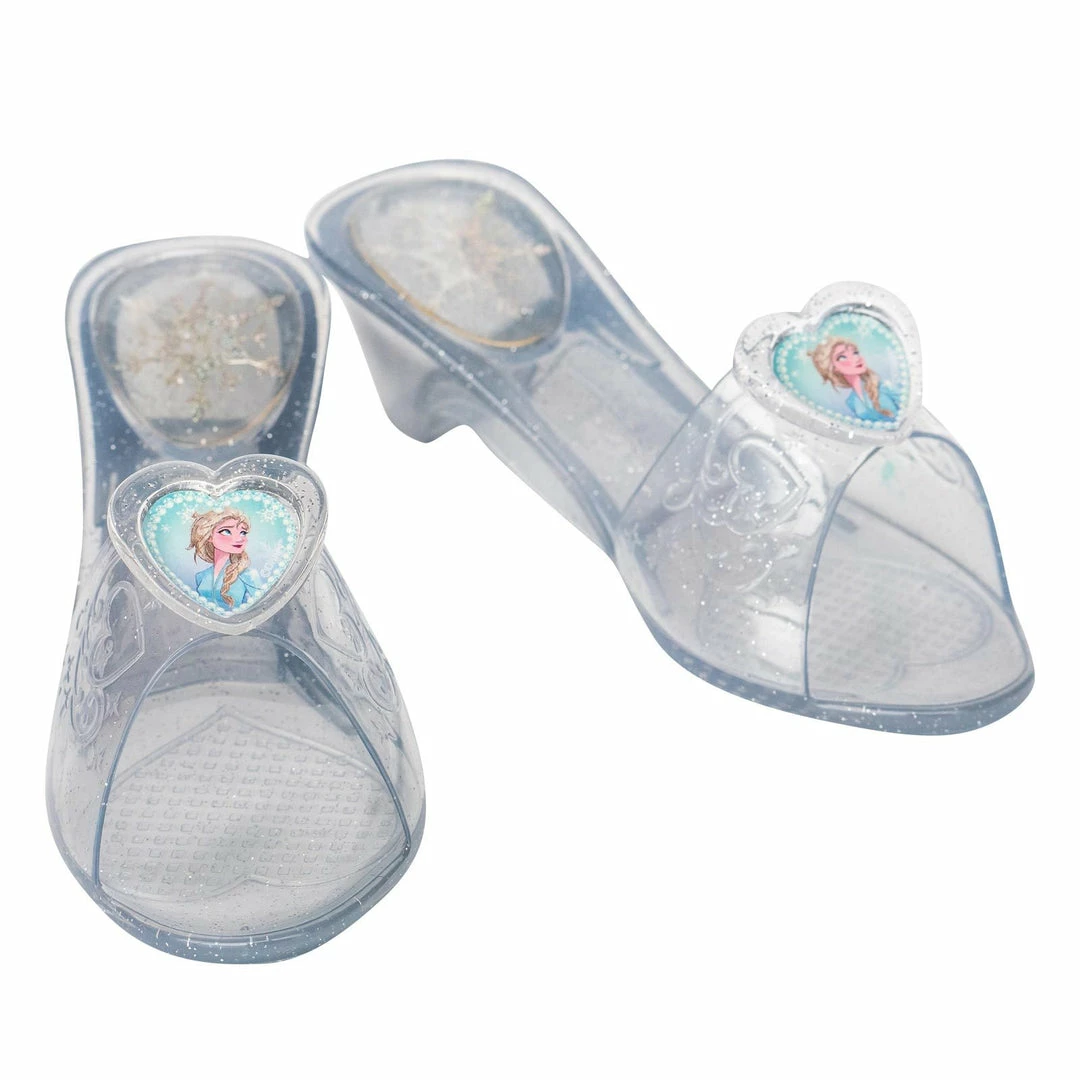 Rubie's Elsa Jelly Shoes For Kids - Disney Frozen 2 Girls 4 Rubie's Elsa Jelly Shoes For Kids - Disney Frozen 2 Girls