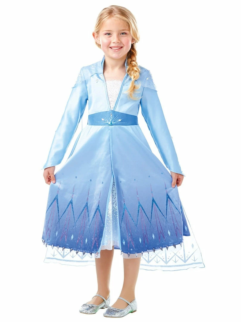 Rubie's Elsa Premium Costume For Kids - Disney Frozen 2 Girls 3 Rubie's Elsa Premium Costume For Kids - Disney Frozen 2 Girls