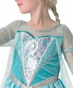 Rubie's Girls Elsa Premium Costume For Kids - Disney Frozen