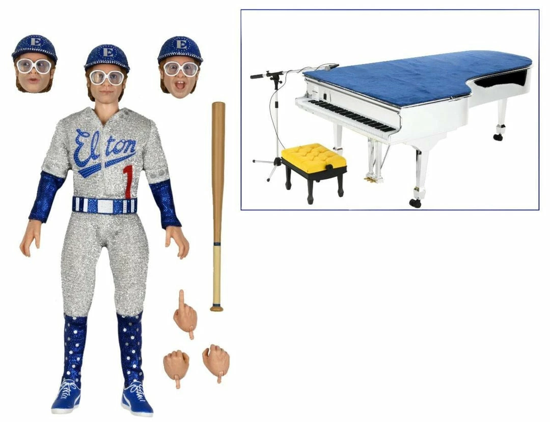 Elton John Live In 1975 - 8" Scale Action Figure - NECA Collectibles 3 Elton John Live In 1975 - 8" Scale Action Figure - NECA Collectibles
