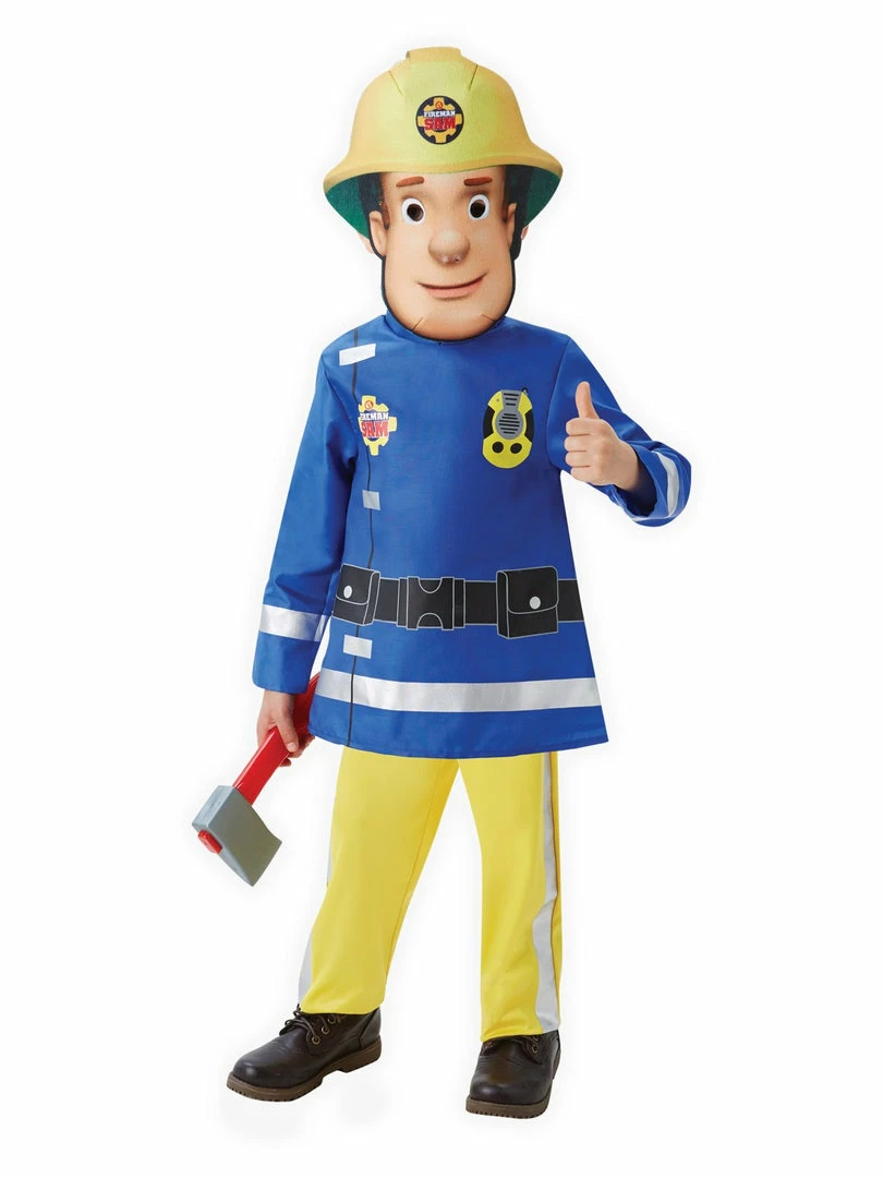 Rubie's Fireman Sam Costume For Toddlers - Mattel Fireman Sam 3 Rubie's Fireman Sam Costume For Toddlers - Mattel Fireman Sam