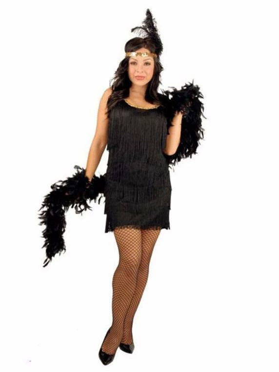 Charades Costumes Womens Flapper Fashion Plus Size Costume For Adults 3 Charades Costumes Womens Flapper Fashion Plus Size Costume For Adults