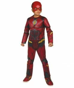 Rubie's Boys Flash Deluxe Costume For Kids - Warner Bros Justice League