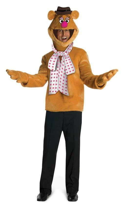 Rubie's Fozzie Bear Costume For Adults - Disney The Muppets 3 Rubie's Fozzie Bear Costume For Adults - Disney The Muppets