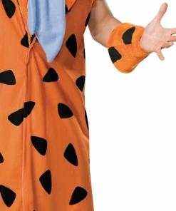 Rubie's Letter F Costumes Fred Flintstone Deluxe Costume For Adults - Warner Bros The Flintstones