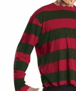 Rubie's Freddy Krueger Costume Top For Adults - Warner Bros Nightmare On Elm St Mens