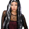 Rubie's Grey Streaked Wig For Adults