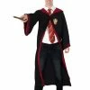 Rubie's Gryffindor Deluxe Robe For Adults - Warner Bros Harry Potter Mens 1 Rubie's Gryffindor Deluxe Robe For Adults - Warner Bros Harry Potter Mens