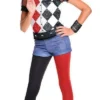 Rubie's Harley Quinn Deluxe Costume For Kids - Warner Bros DC Super Hero Girls