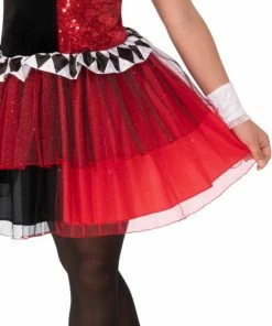 Rubie's Girls Harley Quinn Deluxe Tutu Costume For Kids - Warner Bros DC Comics