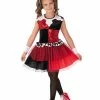 Rubie's Girls Harley Quinn Deluxe Tutu Costume For Kids - Warner Bros DC Comics