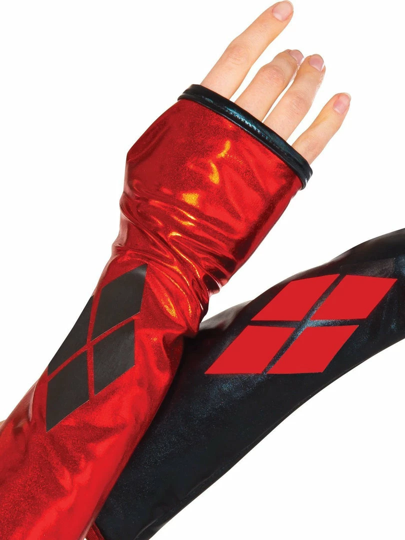 Rubie's Harley Quinn Gauntlets For Adults - Warner Bros DC Comics Womens 4 Rubie's Harley Quinn Gauntlets For Adults - Warner Bros DC Comics Womens