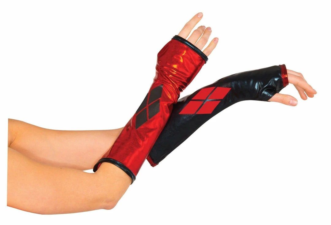 Rubie's Harley Quinn Gauntlets For Adults - Warner Bros DC Comics Womens 3 Rubie's Harley Quinn Gauntlets For Adults - Warner Bros DC Comics Womens