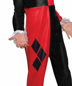 Rubie's Harley Quinn Jumpsuit Costume For Kids - Warner Broc DC Super Hero Girls