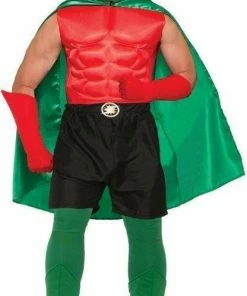 Forum Novelties Shop All Adult Costumes Hero Cape Green For Adults