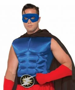 Forum Novelties Hero Muscle Chest Blue For Adults Shop All Adult Costumes