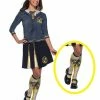 Rubie's Hufflepuff Costume Socks For Teens & Adults - Warner Bros Harry Potter 1 Rubie's Hufflepuff Costume Socks For Teens & Adults - Warner Bros Harry Potter