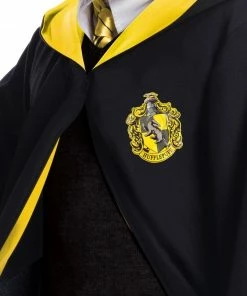 Rubie's Hufflepuff Deluxe Robe For Adults - Warner Bros Harry Potter