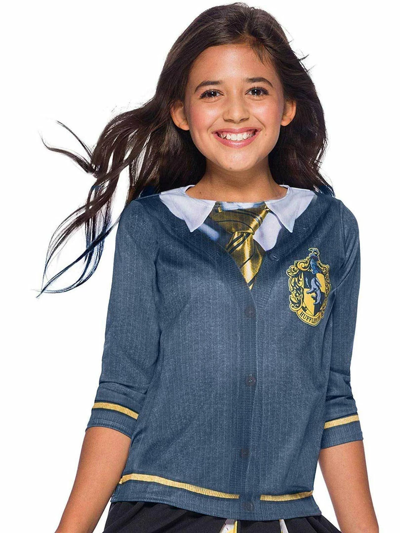 Rubie's Hufflepuff Top For Kids - Warner Bros Harry Potter Girls 4 Rubie's Hufflepuff Top For Kids - Warner Bros Harry Potter Girls