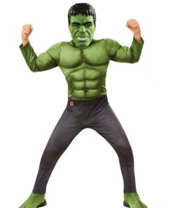 Rubie's Shop All Kids Costumes Hulk Deluxe Costume For Kids - Marvel Avengers: Endgame