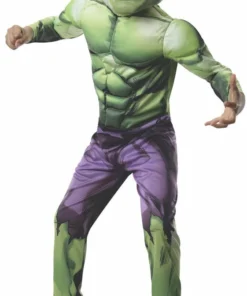 Rubie's Hulk Deluxe Costume For Kids - Marvel Avengers