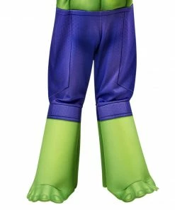 Rubie's Hulk Deluxe Costume For Toddlers - Marvel Spidey & His Amazing Friends 8 Rubie's Hulk Deluxe Costume For Toddlers - Marvel Spidey & His Amazing Friends