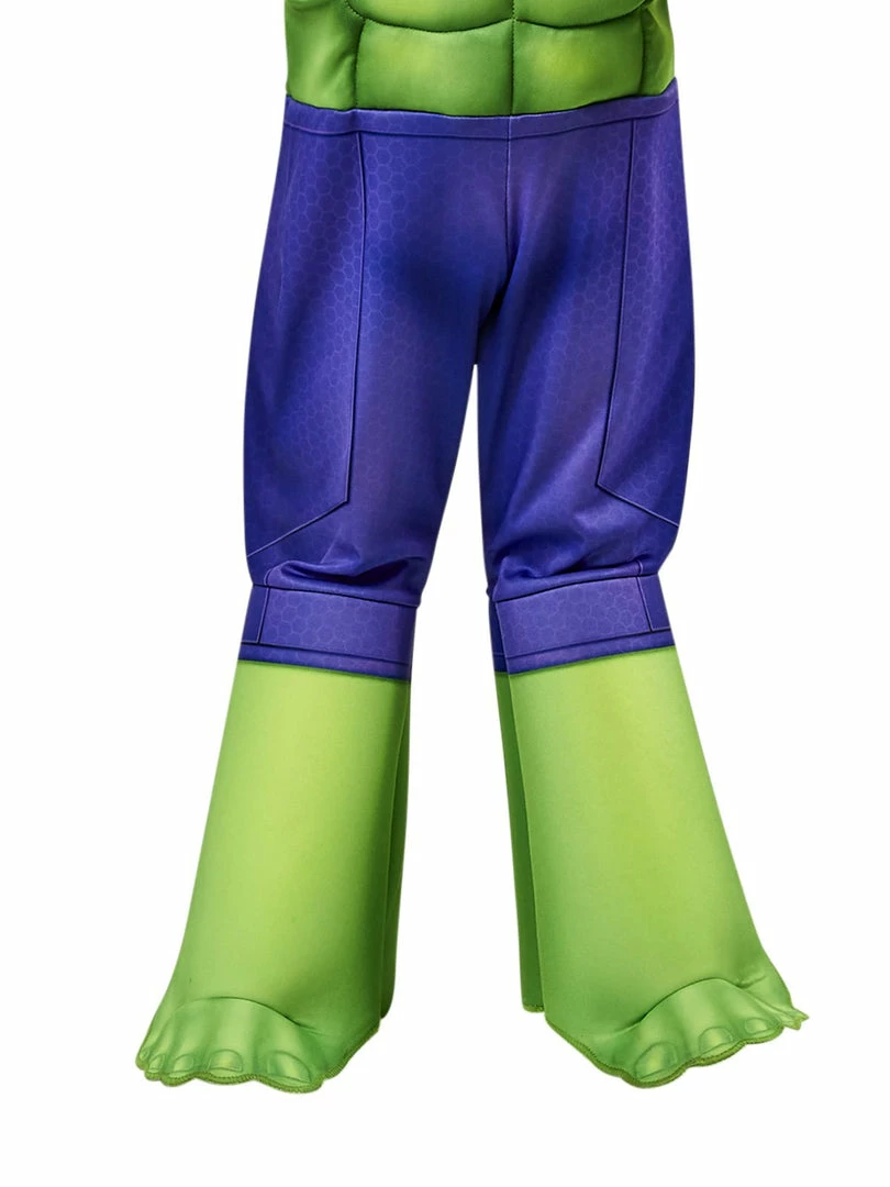 Rubie's Hulk Deluxe Costume For Toddlers - Marvel Spidey & His Amazing Friends 5 Rubie's Hulk Deluxe Costume For Toddlers - Marvel Spidey & His Amazing Friends