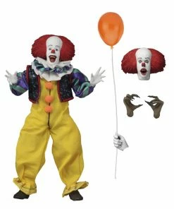 IT Movie (1990) - 8" Scale Clothed Action Figure - Pennywise - NECA Collectibles