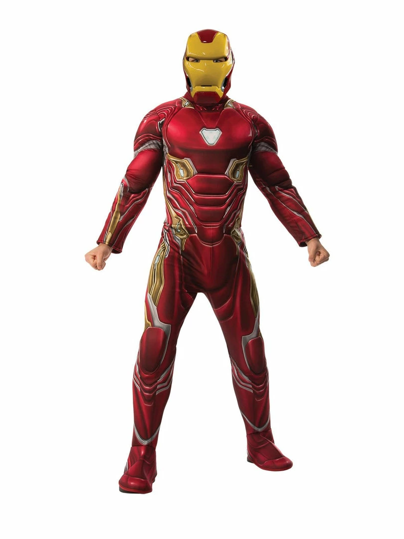 Rubie's Iron Man Deluxe Costume For Adults - Marvel Avengers Infinity War Mens 3 Rubie's Iron Man Deluxe Costume For Adults - Marvel Avengers Infinity War Mens