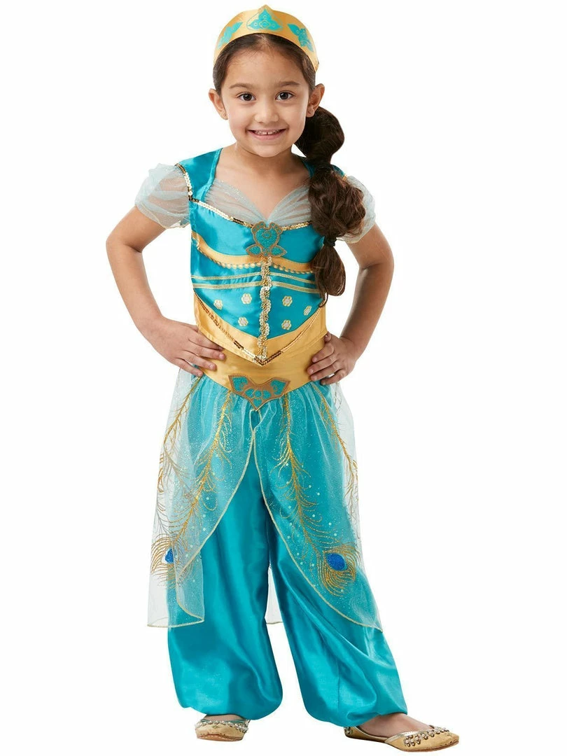 Rubie's Jasmine Live Action Costume For Kids - Disney Aladdin 3 Rubie's Jasmine Live Action Costume For Kids - Disney Aladdin