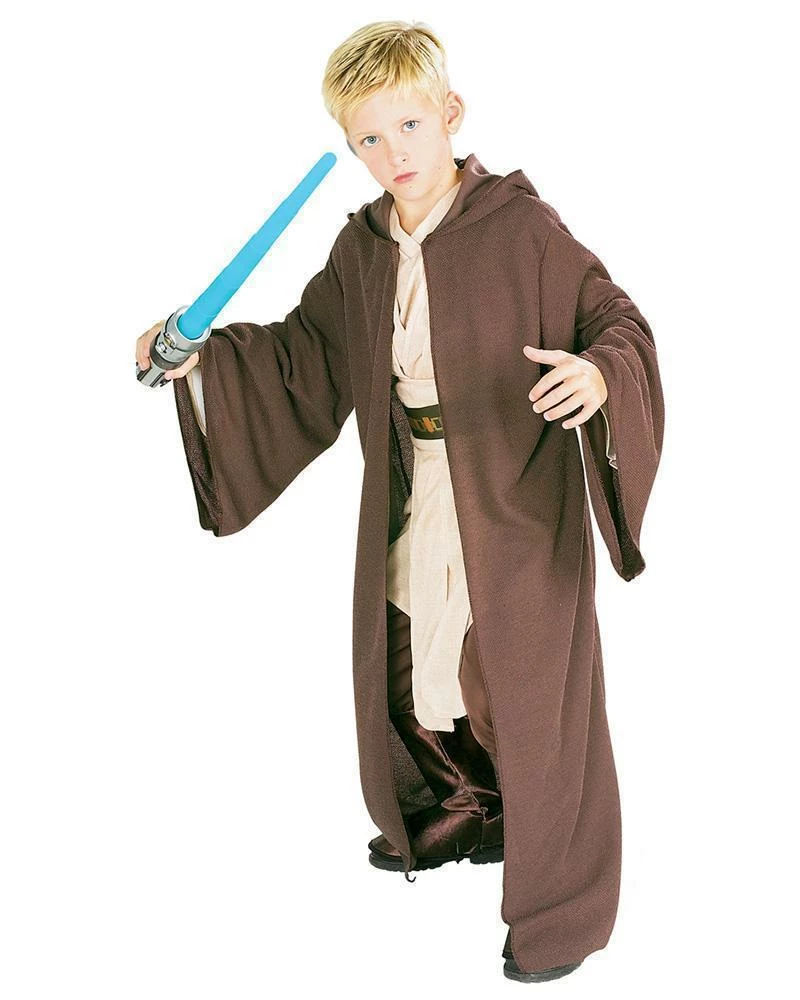 Rubie's Boys Jedi Deluxe Hooded Robe For Kids - Disney Star Wars 3 Rubie's Boys Jedi Deluxe Hooded Robe For Kids - Disney Star Wars