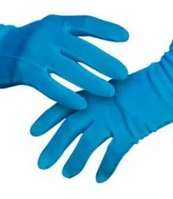 Rubie's Womens Lady Gaga Poker Face Blue Gloves For Adults - Lady Gaga