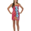Rubie's Girls Laffy Taffy Cherry Tank Dress Costume For Tweens