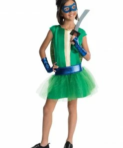 Rubie's Leonardo Deluxe Tutu Costume For Kids - Nickelodeon Teenage Mutant Ninja Turtles Girls