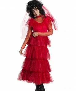 Rubie's Lydia Deetz Wedding Dress Costume For Adults - Warner Bros Beetlejuice