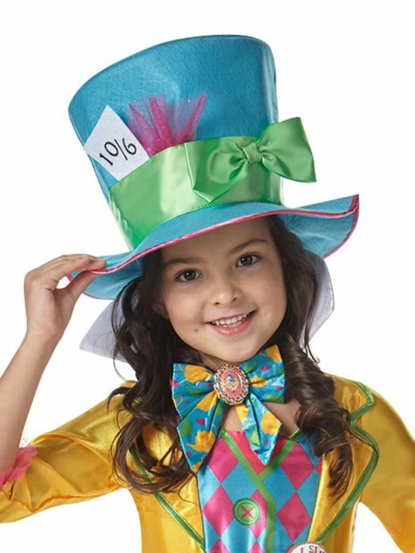 Rubie's Girls Mad Hatter Deluxe Dress Costume For Kids - Disney Alice In Wonderland 6 Rubie's Girls Mad Hatter Deluxe Dress Costume For Kids - Disney Alice In Wonderland