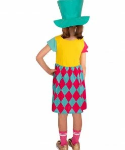 Rubie's Girls Mad Hatter Dress Costume For Kids - Disney Alice In Wonderland 8 Rubie's Girls Mad Hatter Dress Costume For Kids - Disney Alice In Wonderland