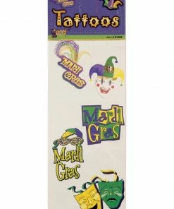 Forum Novelties Mardi Gras Tattoos