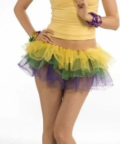 Forum Novelties Shop All Adult Costumes Mardi Gras Tutu Skirt For Adults