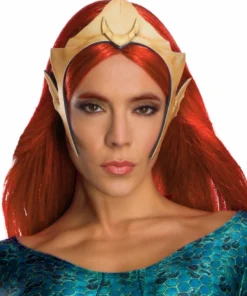 Rubie's Womens Mera Deluxe Costume For Adults - Warner Bros Aquaman