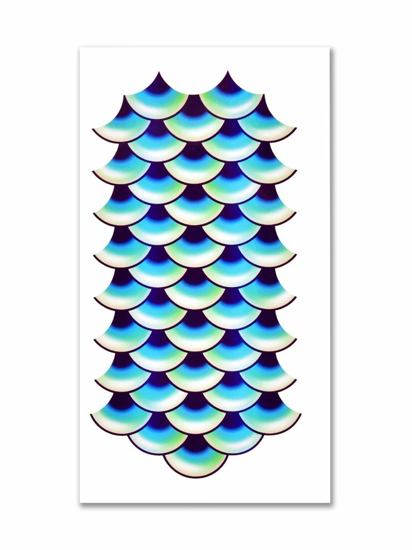 Rubie's Shop All Adult Costumes Mermaid Scales Large Temporary Tattoo Kit 3 Rubie's Shop All Adult Costumes Mermaid Scales Large Temporary Tattoo Kit