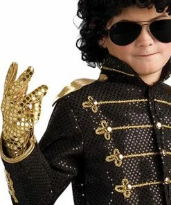 Rubie's Michael Jackson Deluxe Military Jacket For Kids - Michael Jackson Boys