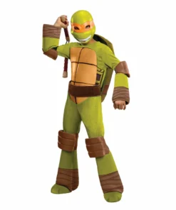 Rubie's Michelangelo Deluxe Costume For Kids - Nickelodeon Teenage Mutant Ninja Turtles